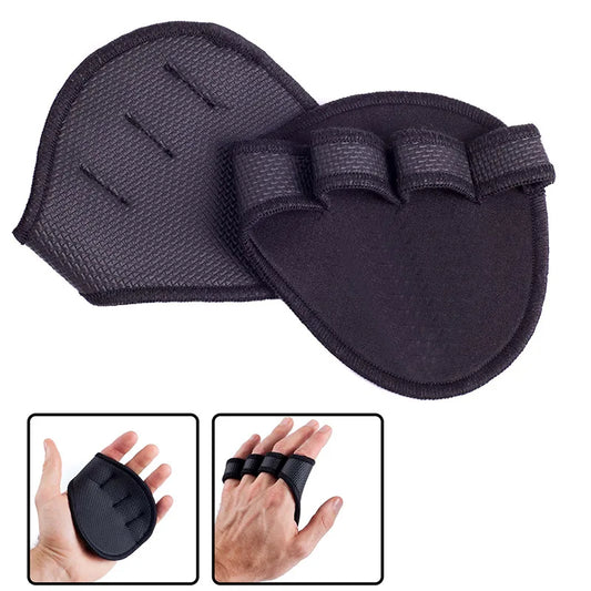 2PCS Neoprene Grip Pads Lifting Grips Gym Workout Gloves