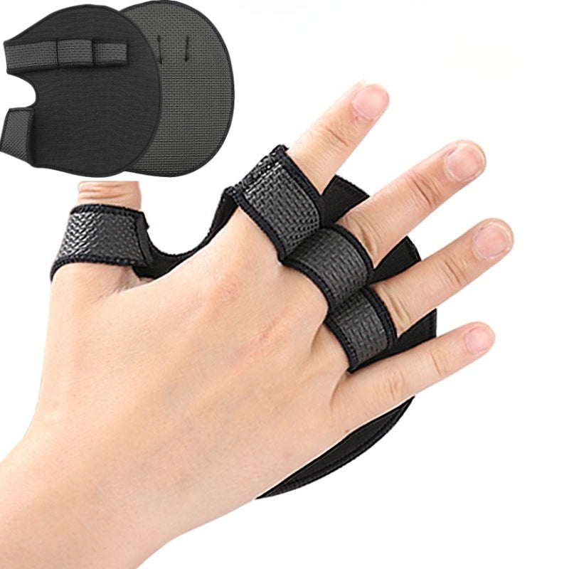 2PCS Neoprene Grip Pads Lifting Grips Gym Workout Gloves