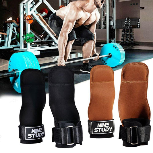 Bench Press Weight Lifting Wrist Hooks Straps
