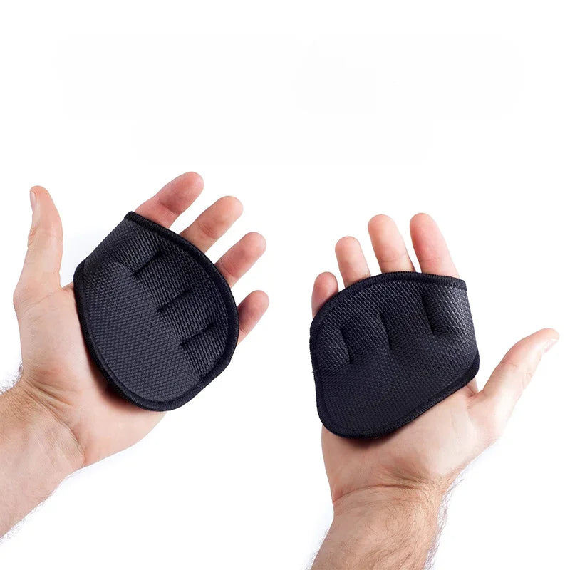 2PCS Neoprene Grip Pads Lifting Grips Gym Workout Gloves