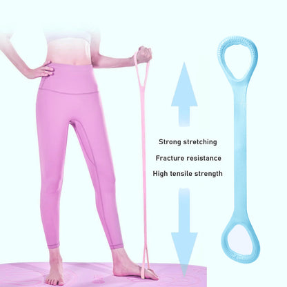 Fitness Elastic Resistance Band for Yoga Pilates Arm Back Shoulder Exercise
