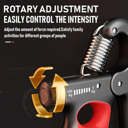5-100kg Grip Strength Gym Wrist Expander Hand Strengthener