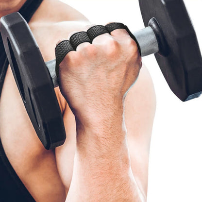 2PCS Neoprene Grip Pads Lifting Grips Gym Workout Gloves