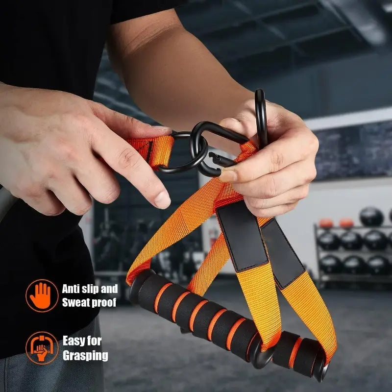Resistance strap with handle