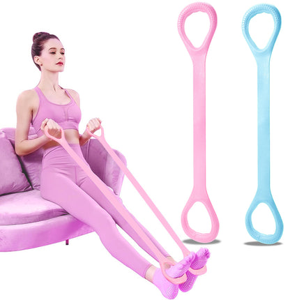 Fitness Elastic Resistance Band for Yoga Pilates Arm Back Shoulder Exercise