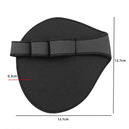 2PCS Neoprene Grip Pads Lifting Grips Gym Workout Gloves
